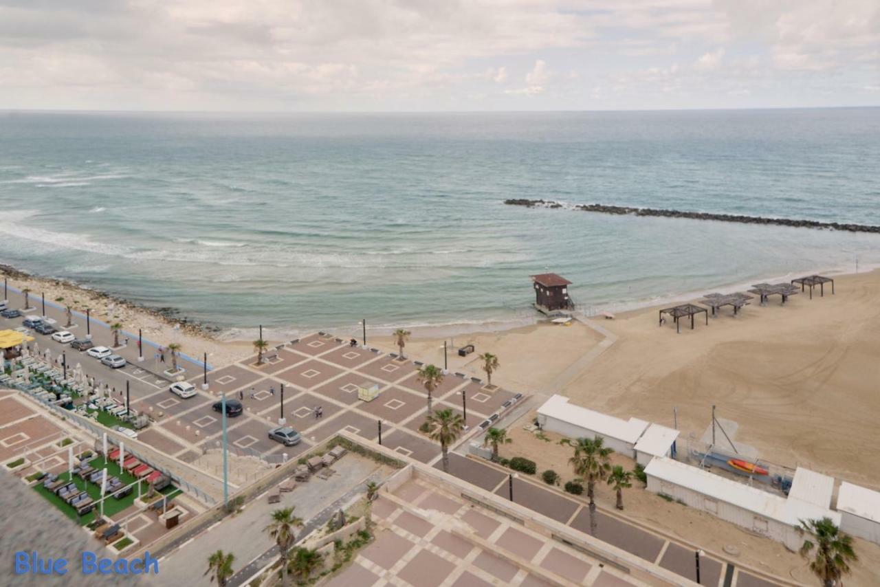 מגדל אלמוג חיפה - דירות "בלו ביץ'" על הים 외부 사진